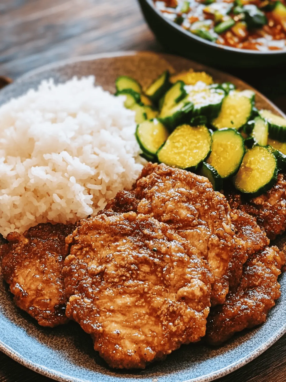 Taiwanese Pork Chops