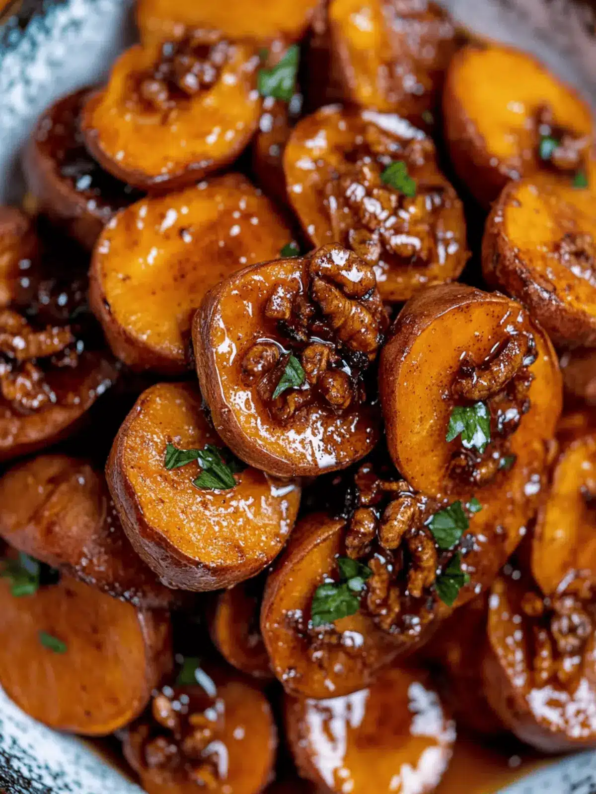 Cinnamon Maple Roasted Sweet Potatoes