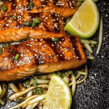 Low Carb Ginger Sesame Salmon