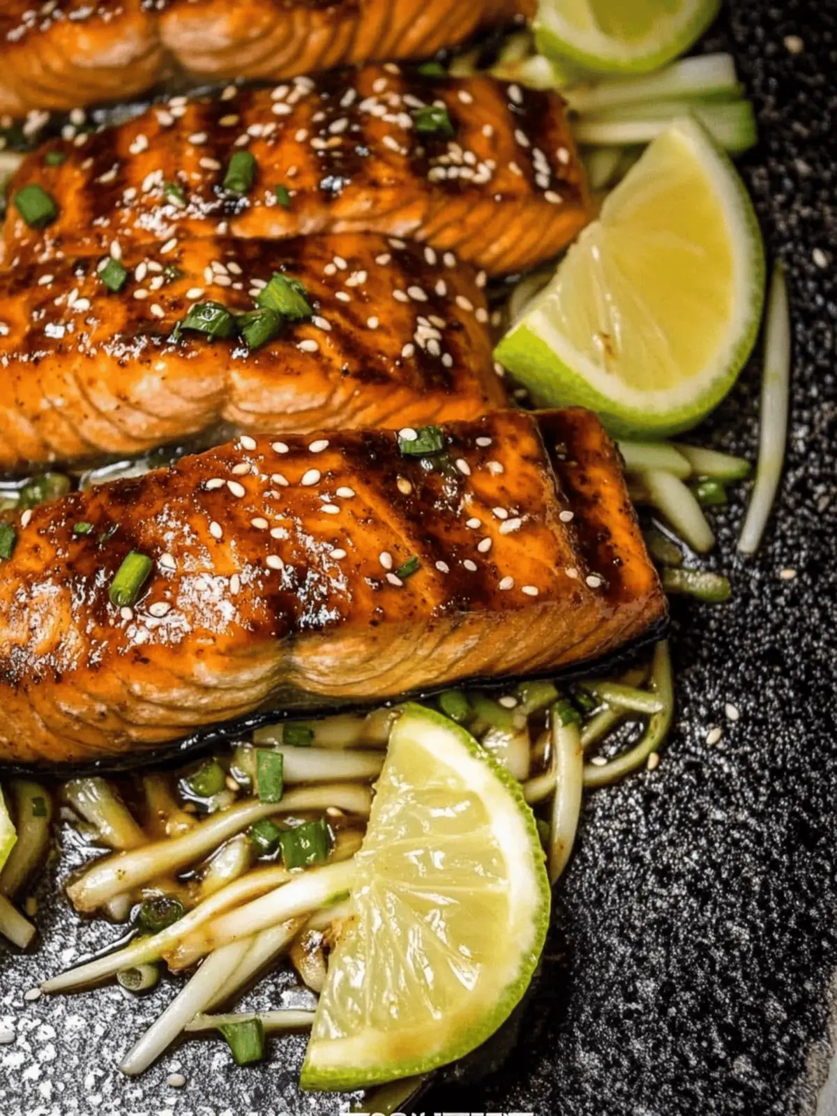 Low Carb Ginger Sesame Salmon