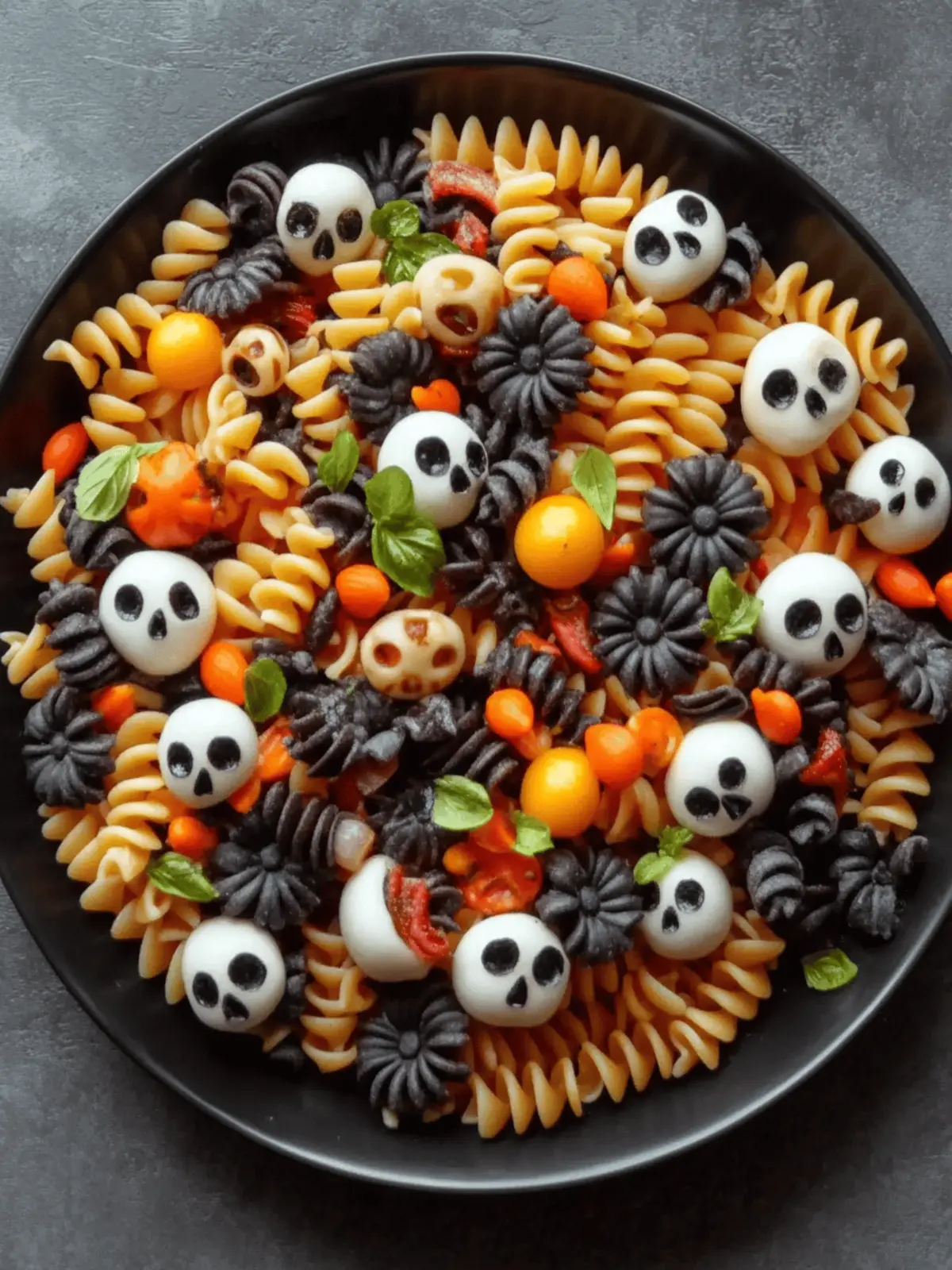 Halloween Pasta Salad