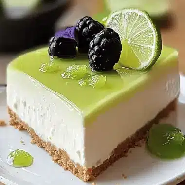 Lime Mousse Cheesecake