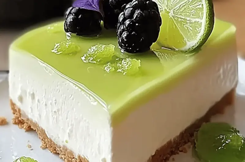 Lime Mousse Cheesecake