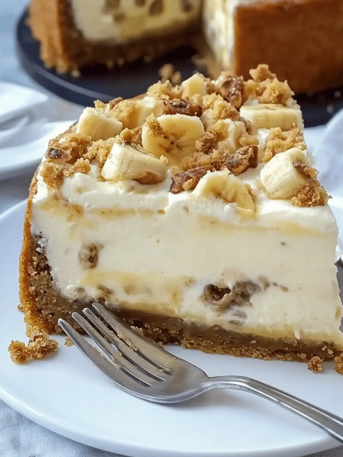 Banana Bread Cheesecake