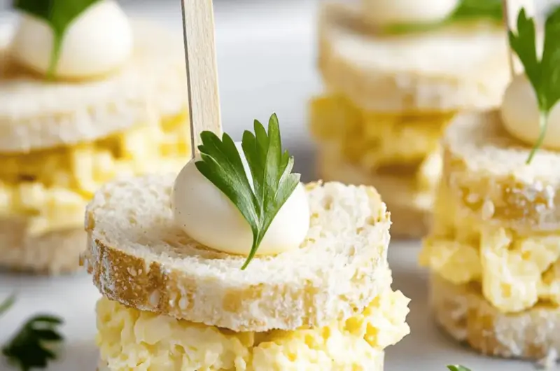 Egg Salad Tea Sandwiches