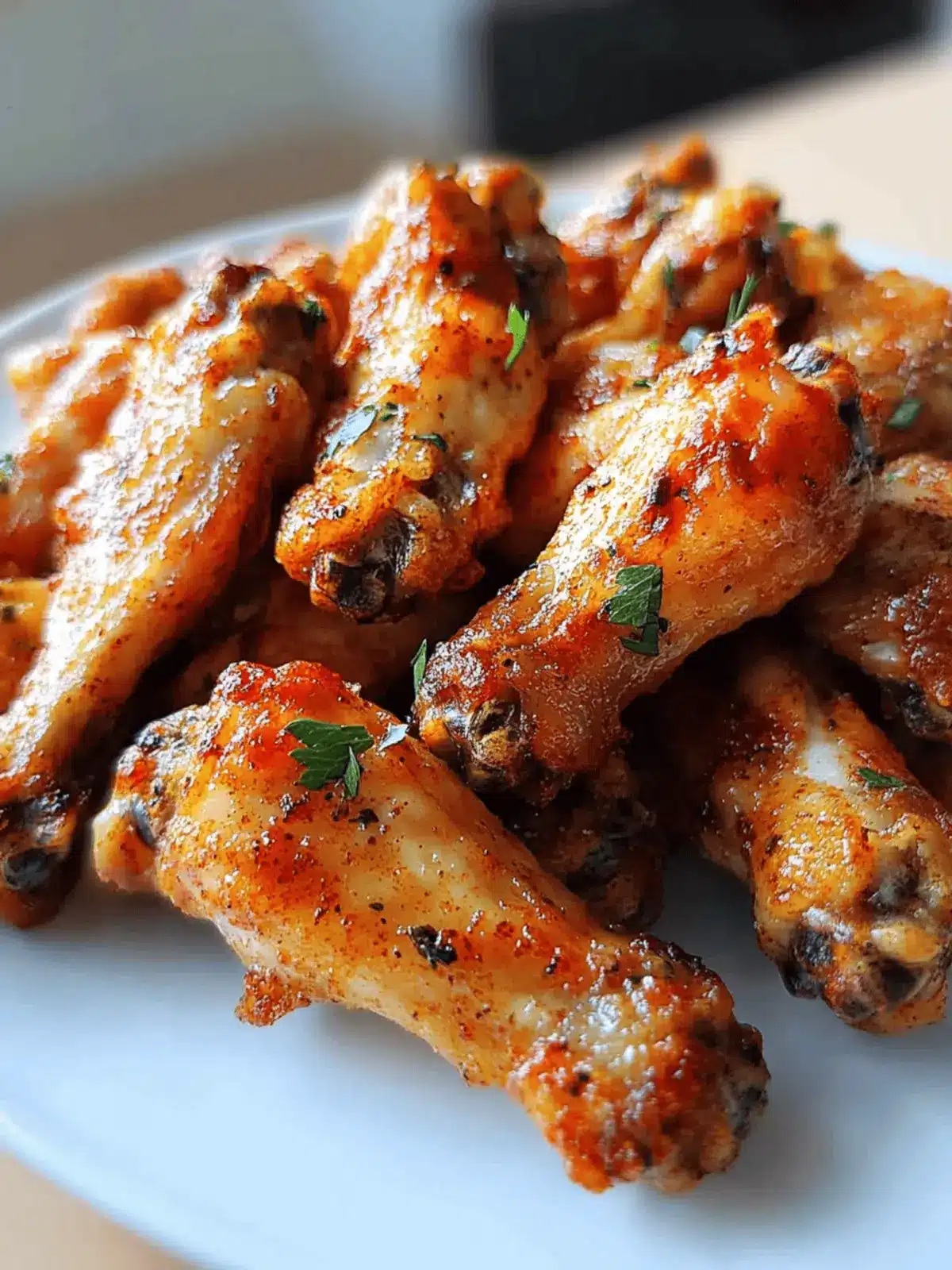 Crispy Baked Ranch Chicken Wings