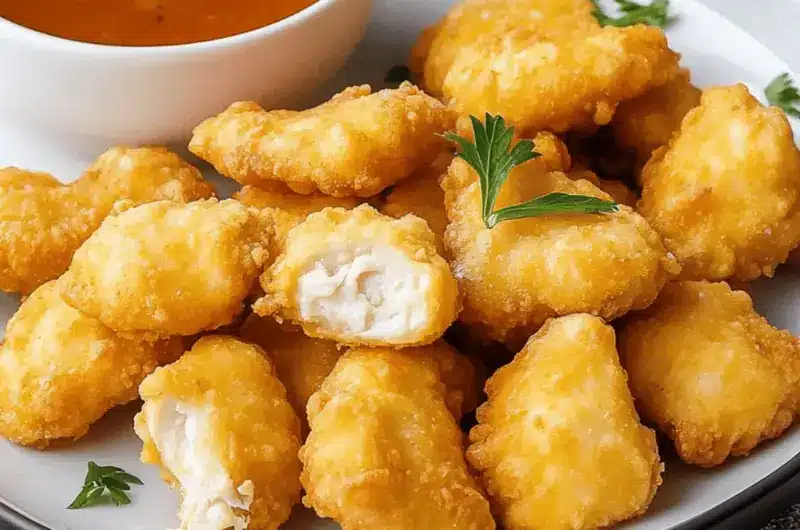 Pickle Brined Chicken Nuggets