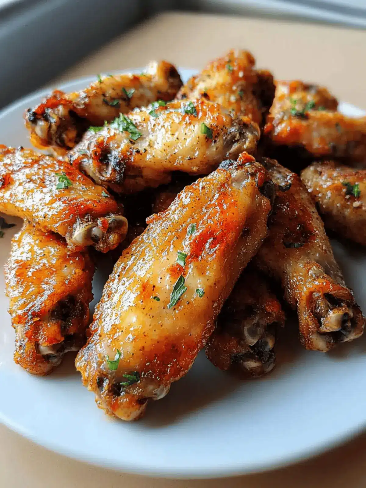 Crispy Baked Ranch Chicken Wings