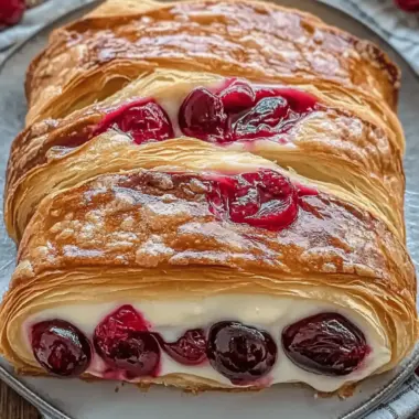 Cherry Cheese Danish