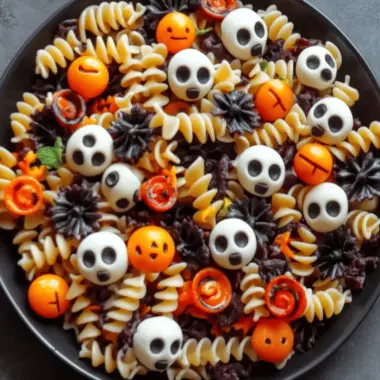 Halloween Pasta Salad