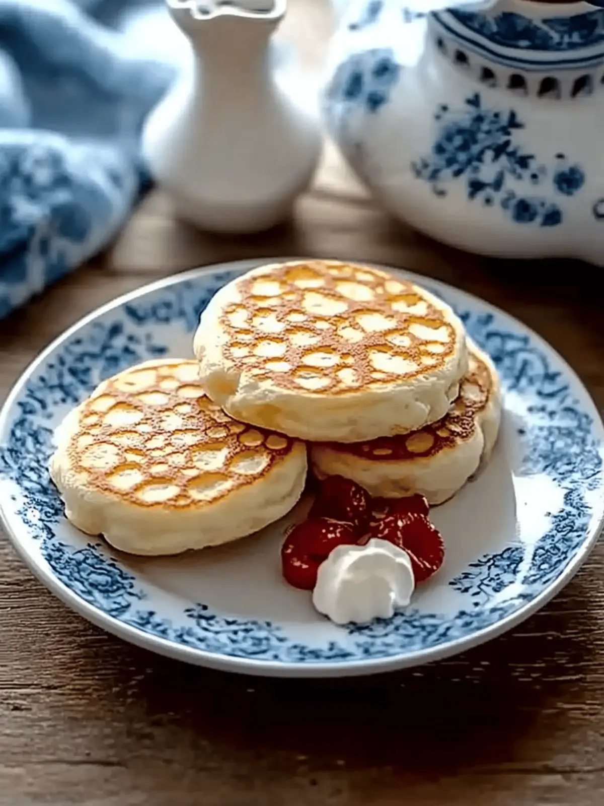 Homemade Crumpet