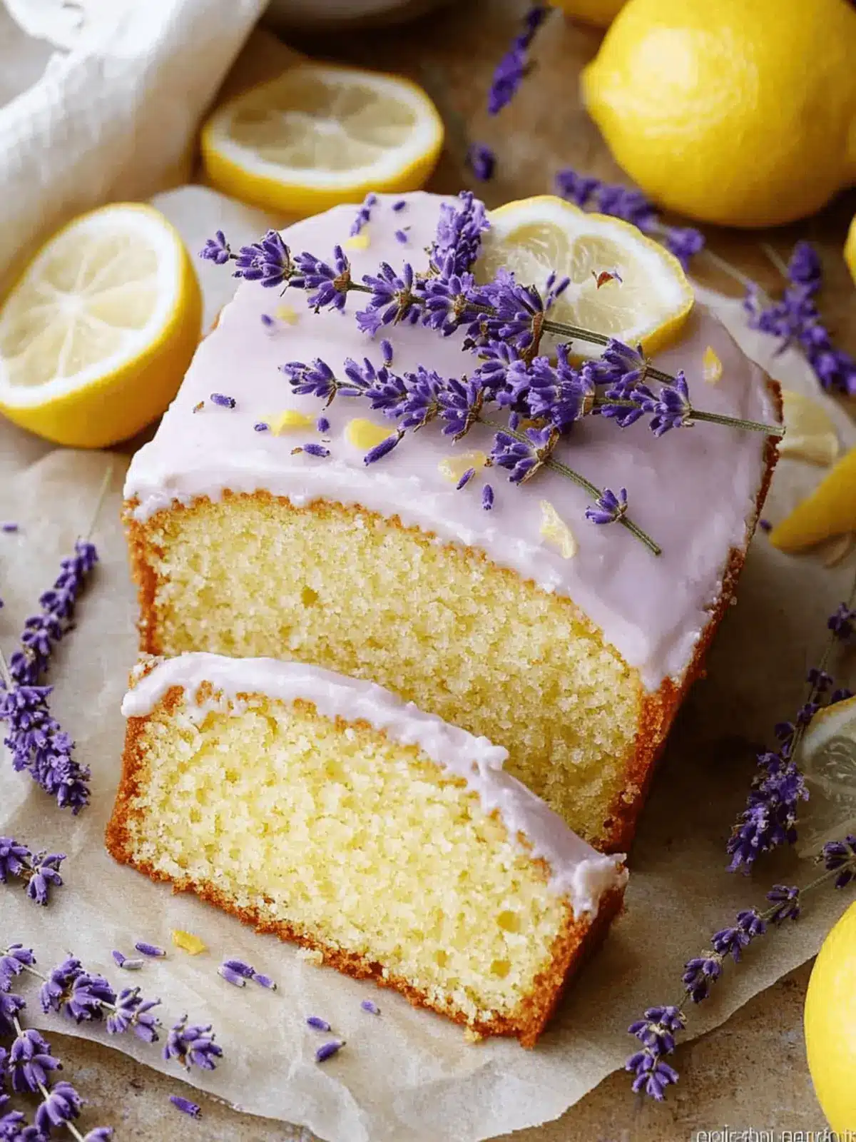 Lemon Lavender Cake
