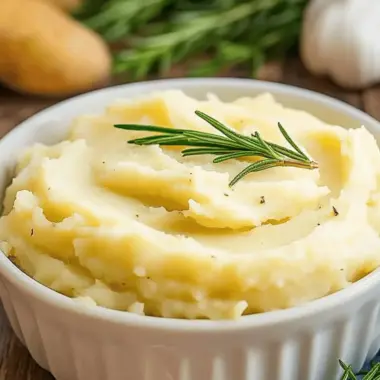 Garlic Rosemary Mashed Potatoes
