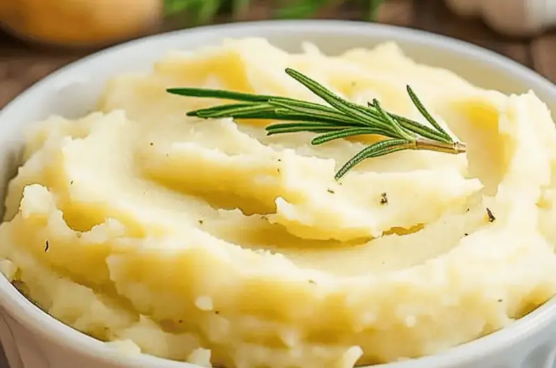 Garlic Rosemary Mashed Potatoes