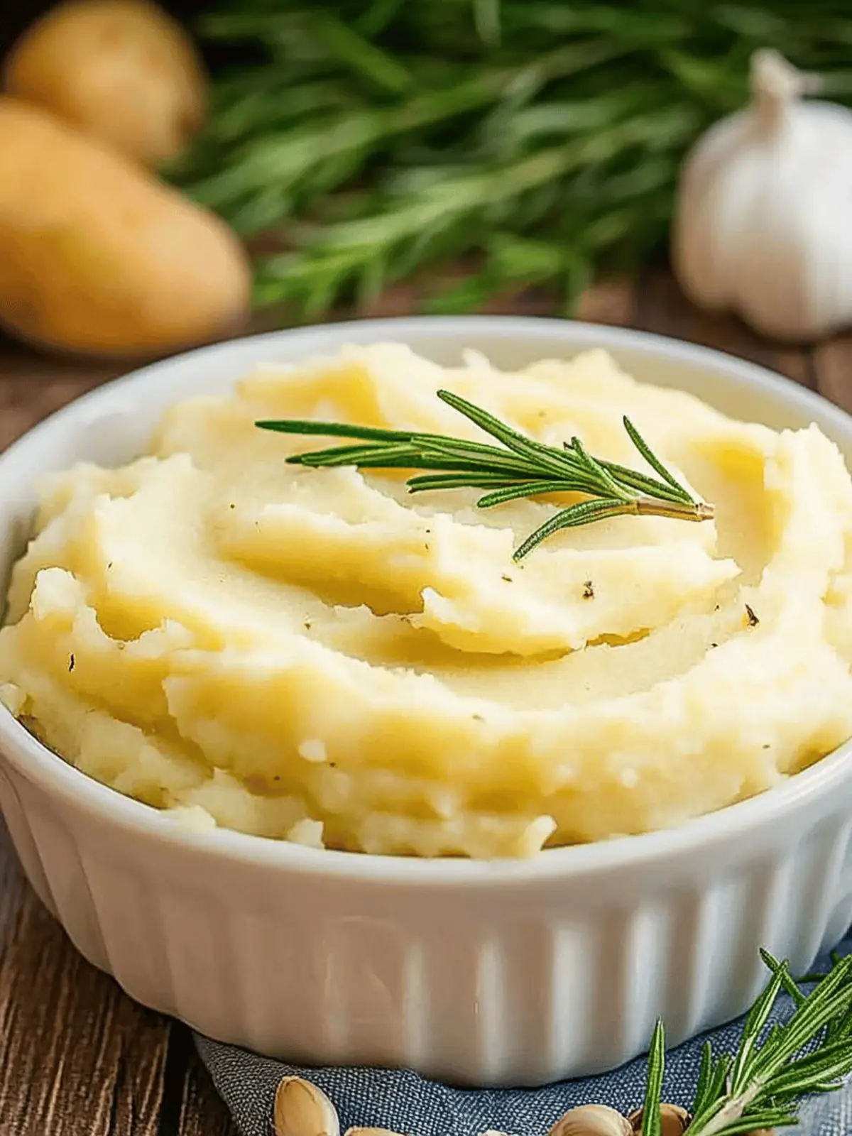 Garlic Rosemary Mashed Potatoes