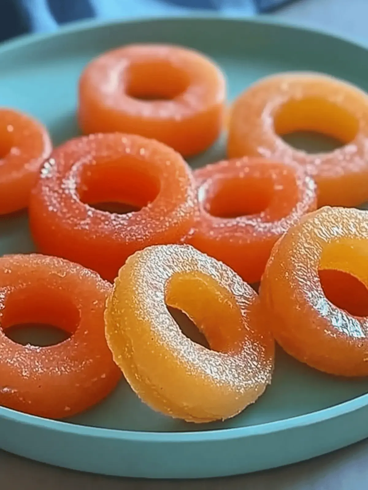 Homemade Peach Rings