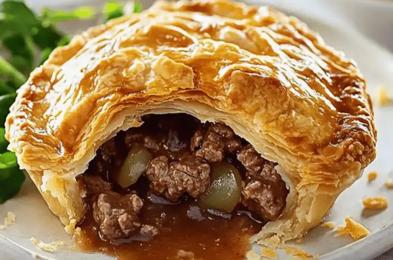 Steak And Onion Pie