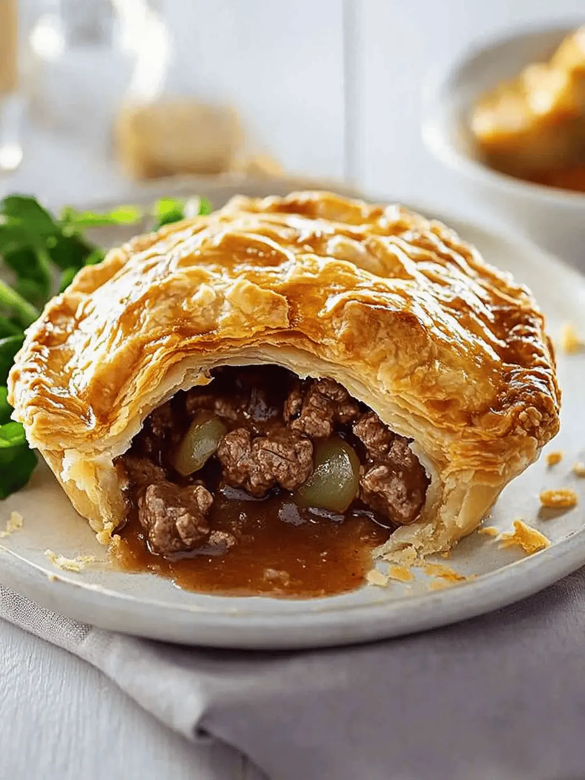 Steak And Onion Pie