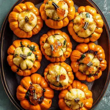 Stuffed Mini Pumpkins