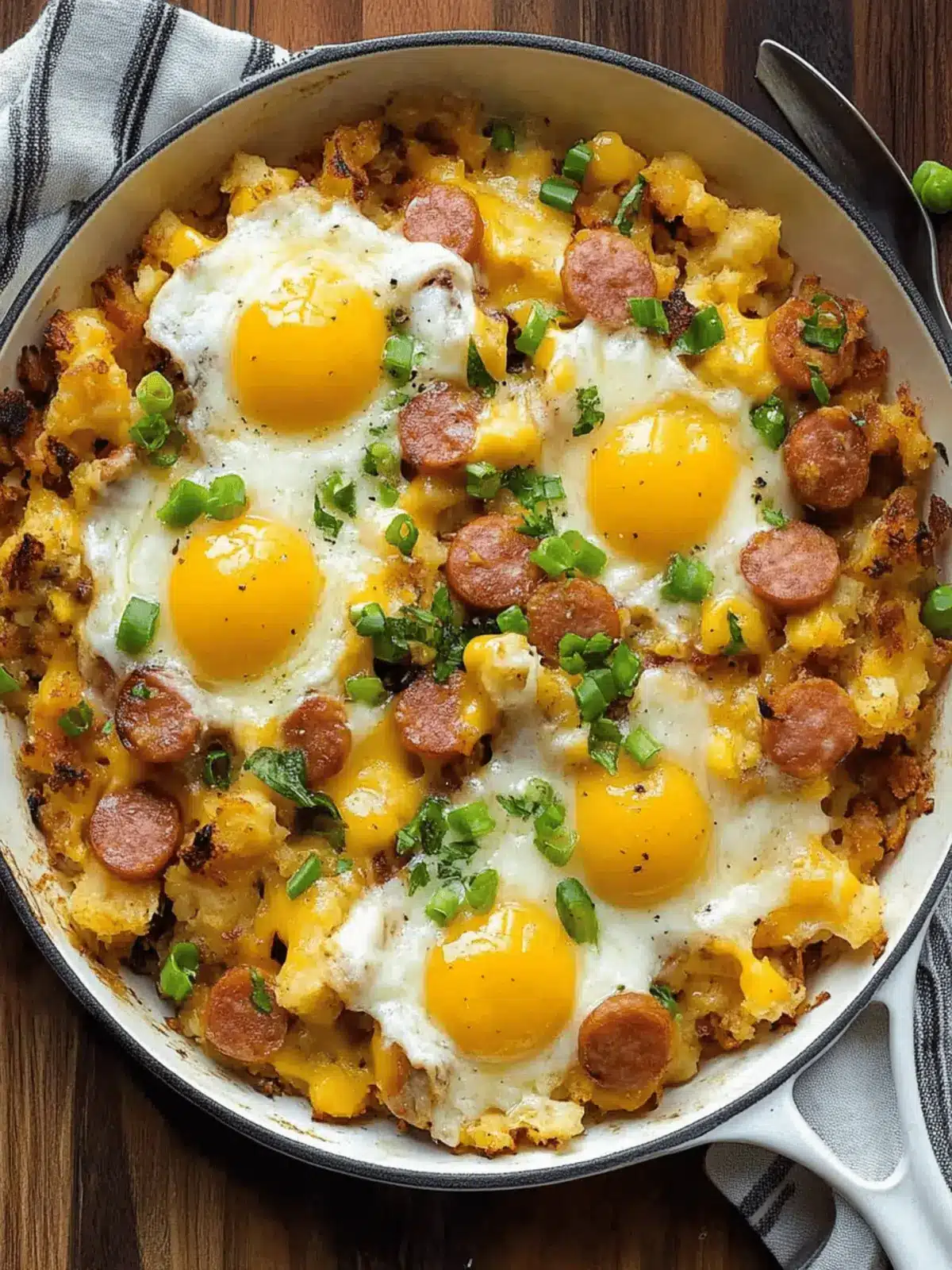 Kielbasa Breakfast Hash