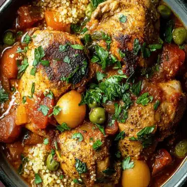 Moroccan Chicken Stew