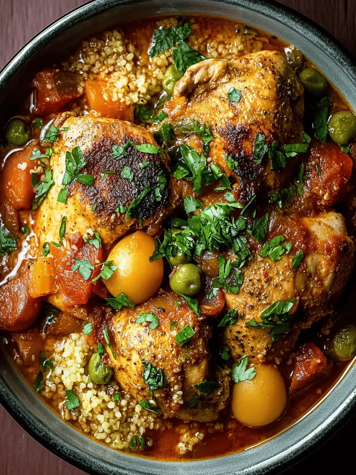 Moroccan Chicken Stew