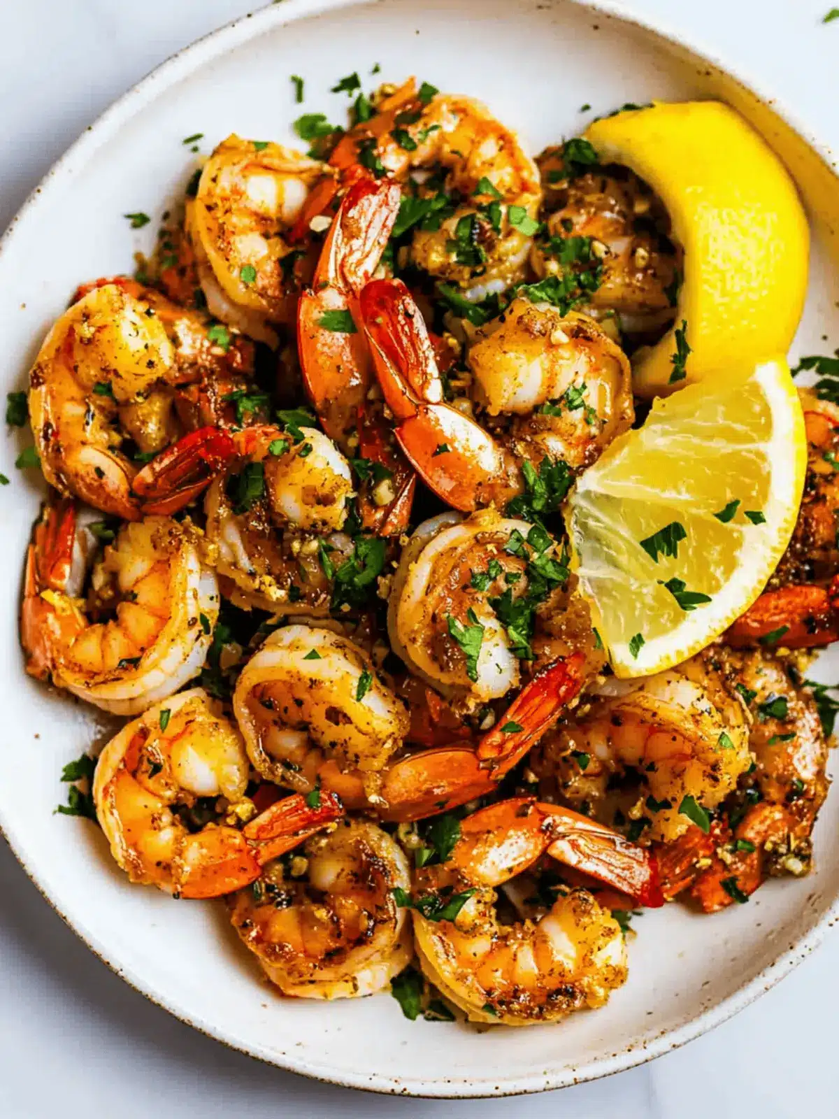 Hawaiian Garlic Shrimp