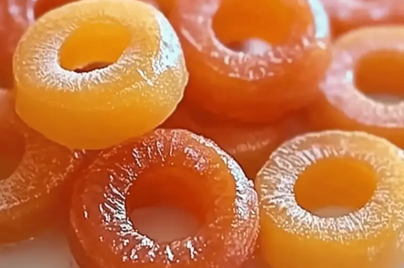 Homemade Peach Rings
