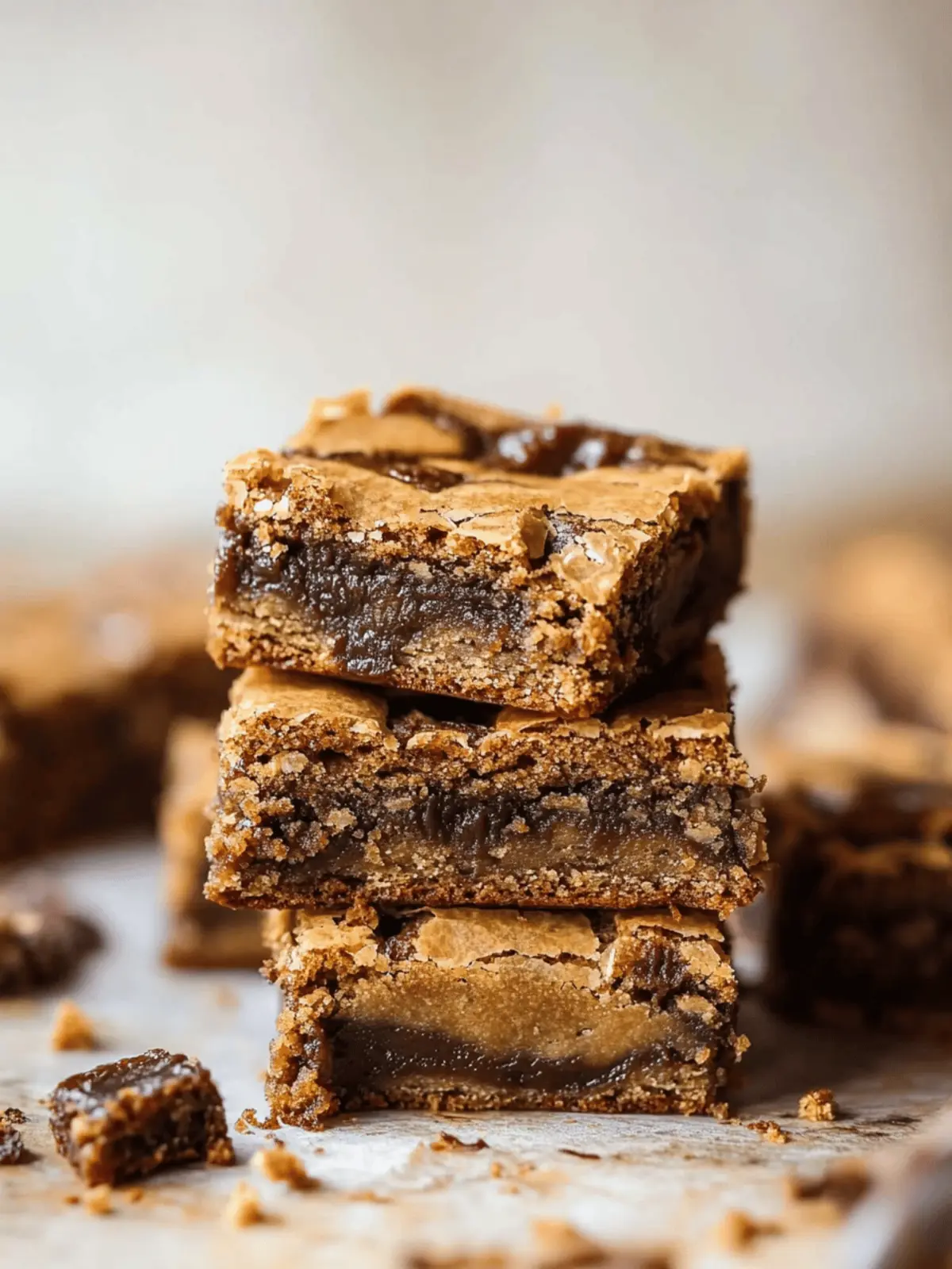 Brown Butter Biscoff Blondies