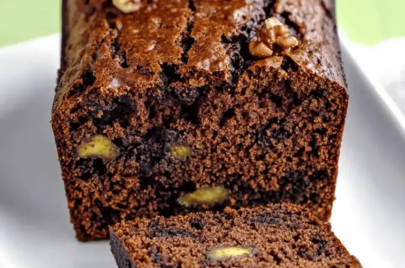 Chocolate Walnut Banana Bread