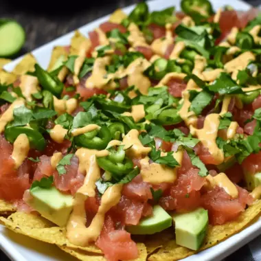 Tuna Nachos