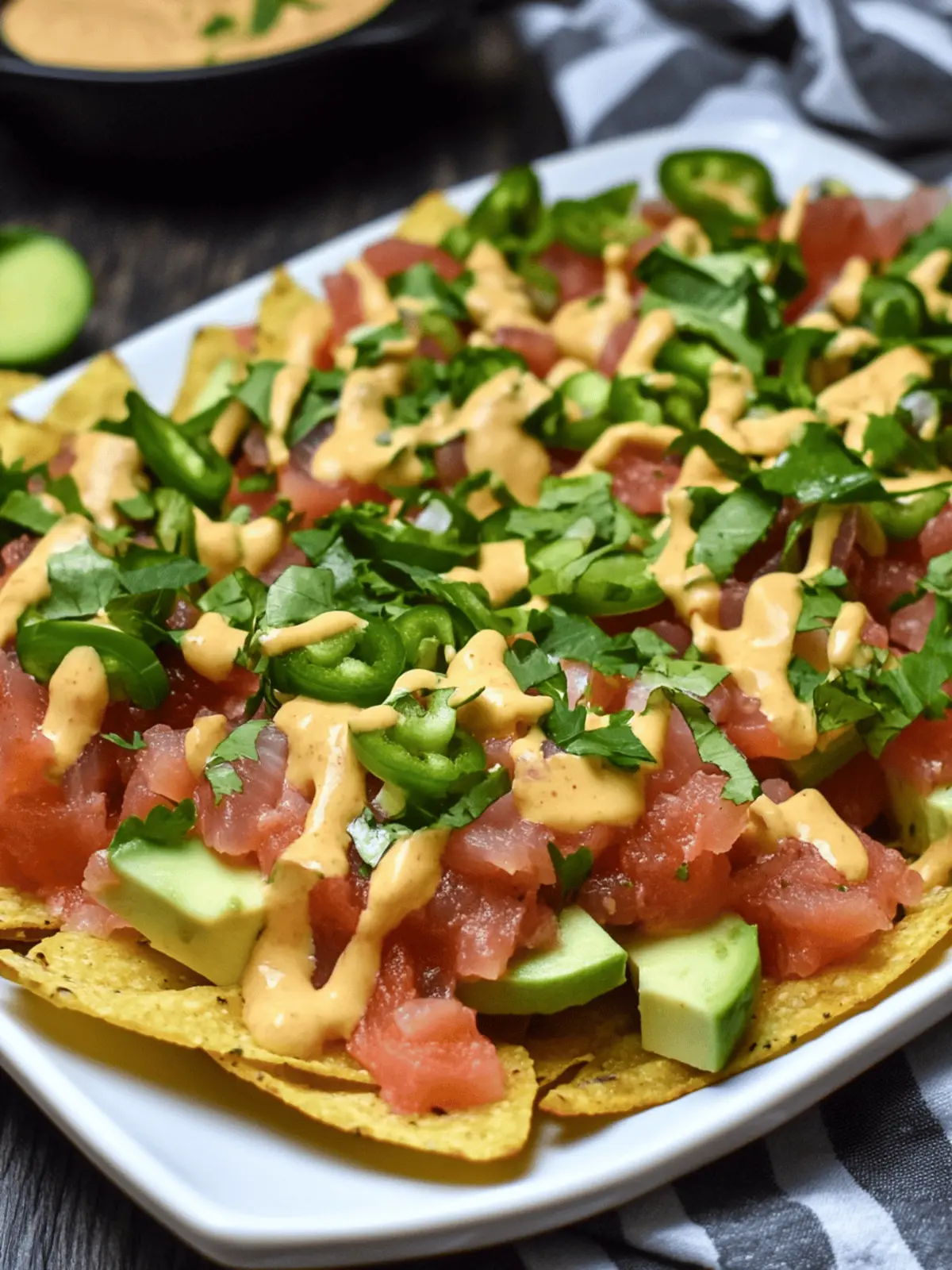 Tuna Nachos