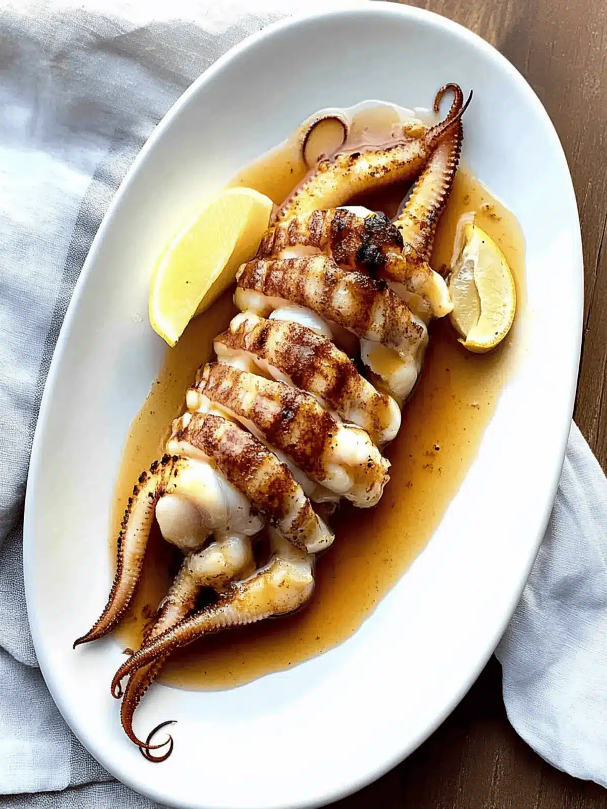 Japanese Grilled Squid