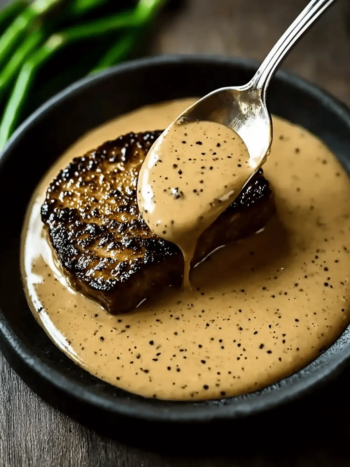 Classic Peppercorn Sauce