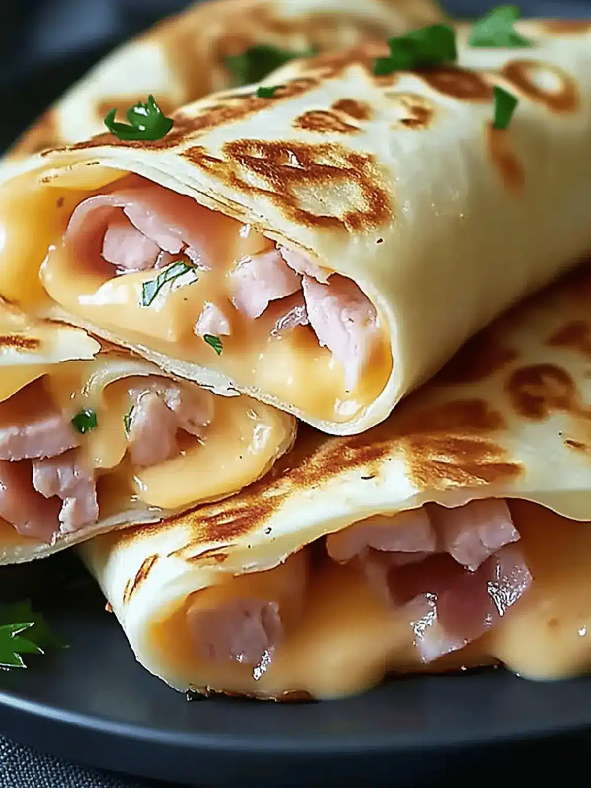 Chicken Turkey Ham Cheese Wraps