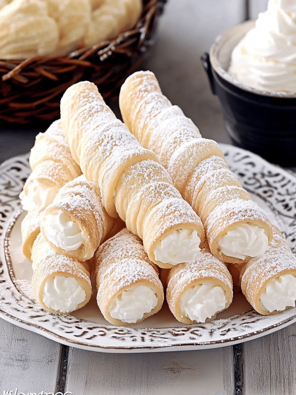 Mom's Cream Horns