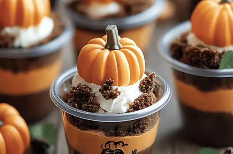 Pumpkin Patch Dirt Cups