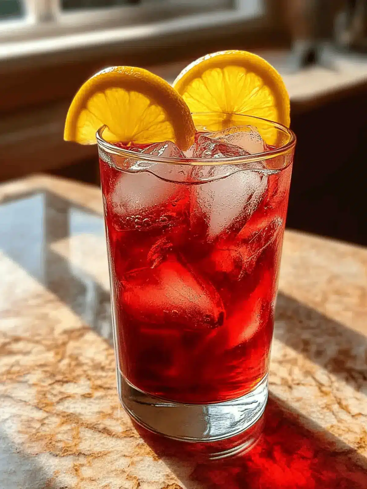 Hibiscus Iced Tea
