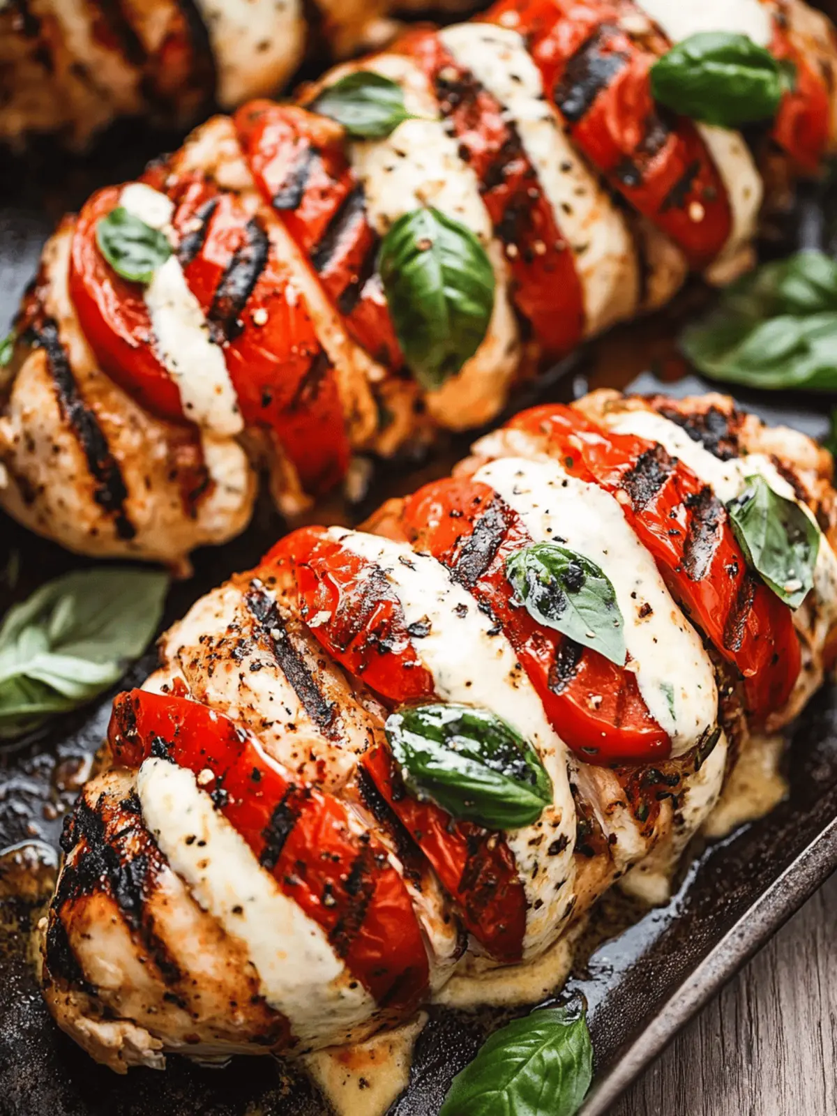 Caprese Stuffed Chicken