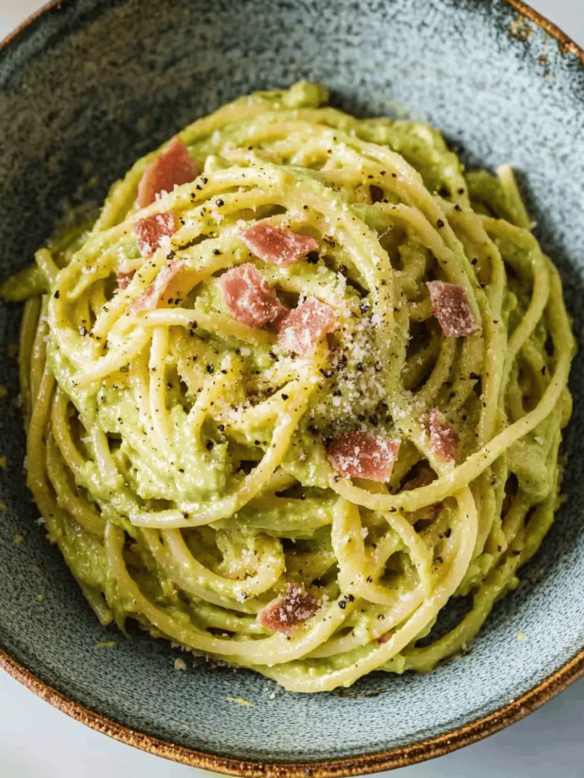 Avocado Carbonara