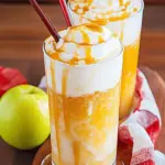Caramel Apple Cider Float