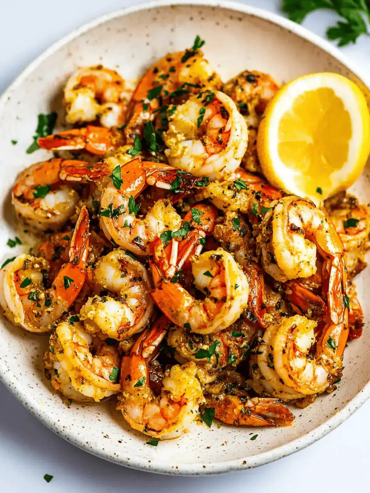 Hawaiian Garlic Shrimp