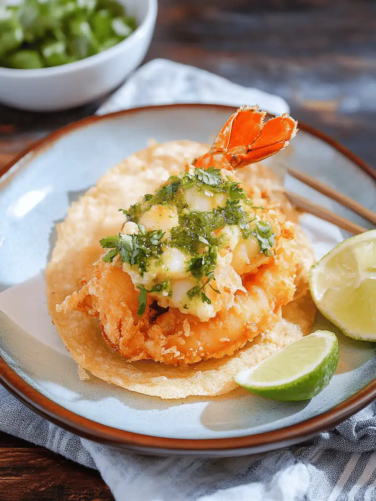 Tempura Fried Lobster Tail