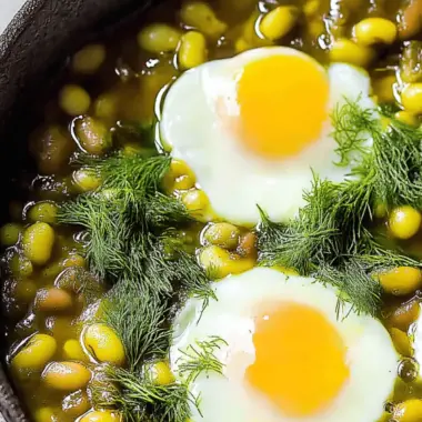 Baghali Ghatogh (Beans and Eggs)