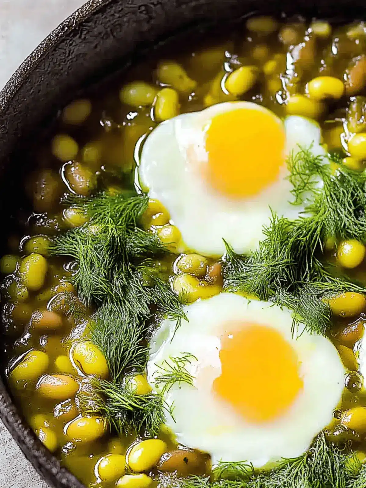 Baghali Ghatogh (Beans and Eggs)