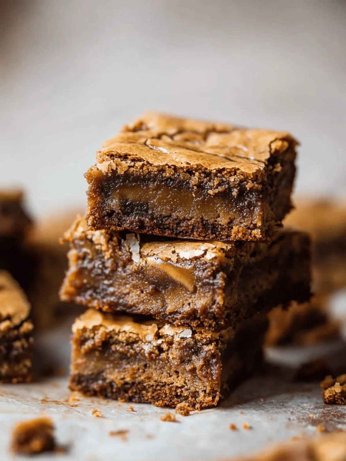 Brown Butter Biscoff Blondies