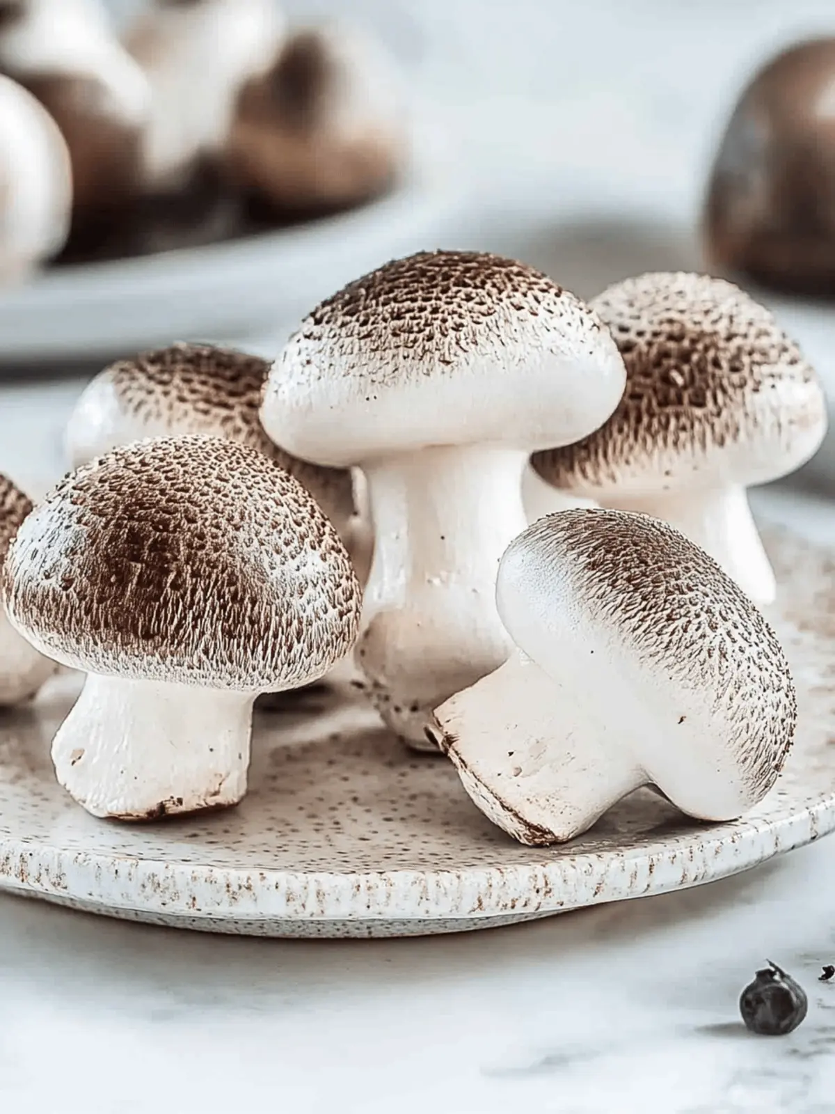 Meringue Mushrooms