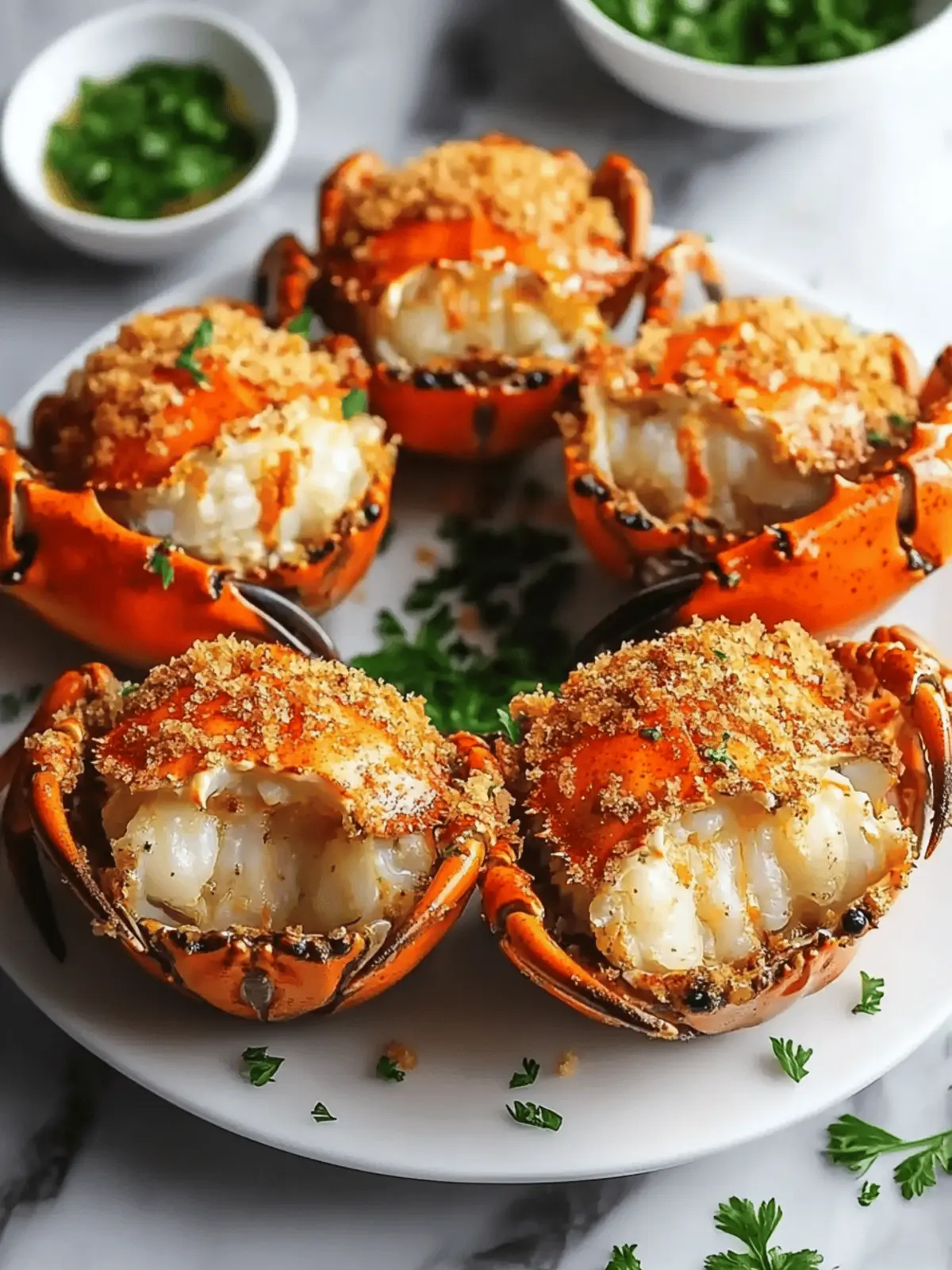 Seafood Stuffed Crab