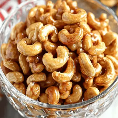Candied Cashews