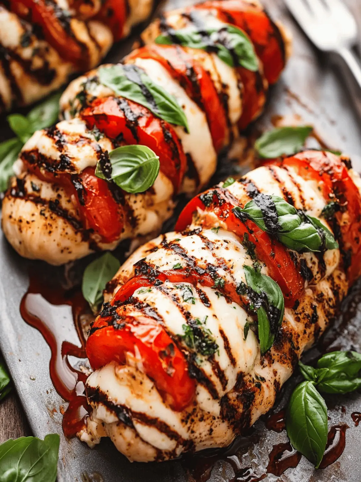 Caprese Stuffed Chicken